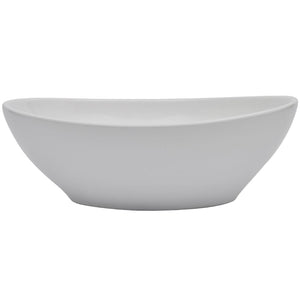 vidaXL 2-Piece Bathroom Furniture Set Ceramic White