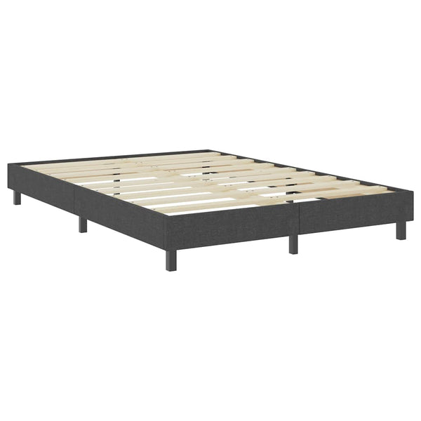 vidaXL Fabric Box Spring Bed Frame Grey 180x200 cm