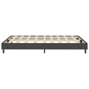 vidaXL Fabric Box Spring Bed Frame Grey 180x200 cm