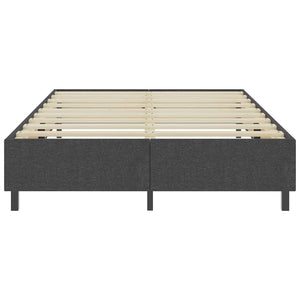 vidaXL Fabric Box Spring Bed Frame Grey 180x200 cm