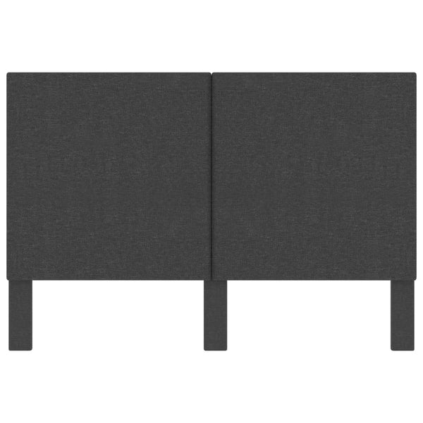 vidaXL Headboard Dark Grey Fabric 140x200 cm