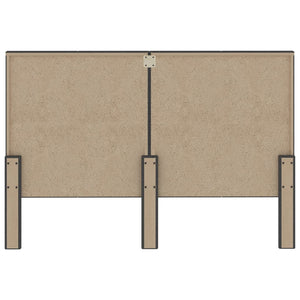 vidaXL Headboard Dark Grey Fabric 180x200 cm