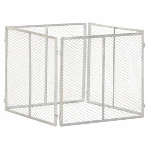 vidaXL Garden Compost Bin 85x85x70 cm Galvanised Iron
