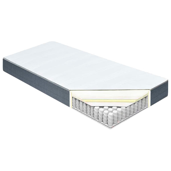 vidaXL Box Spring Mattress Medium 200 x 120 x 20 cm