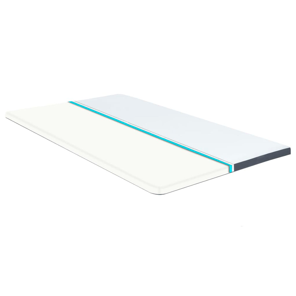 vidaXL Box Spring Bed Mattress Topper 200 x 120 x 5 cm Medium-Soft