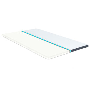 vidaXL Box Spring Bed Mattress Topper 200 x 120 x 5 cm Medium-Soft