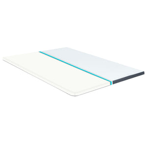 vidaXL Box Spring Mattress Topper 200 x 140 x 5 cm Medium-Soft