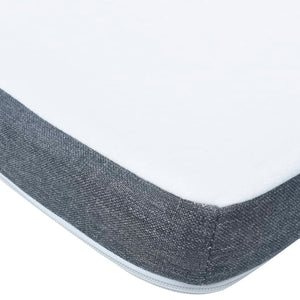 vidaXL Box Spring Mattress Topper 200 x 140 x 5 cm Medium-Soft