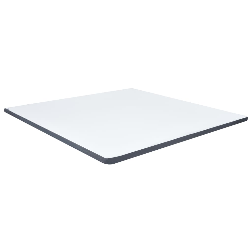 vidaXL Box Spring Bed Topper 200 x 200 x 5 cm Medium-Soft