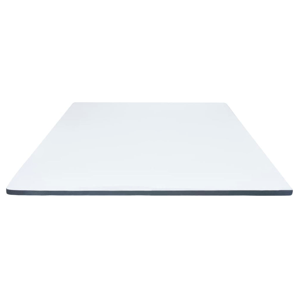 vidaXL Box Spring Bed Topper 200 x 200 x 5 cm Medium-Soft