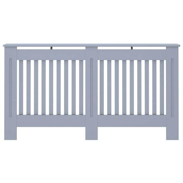vidaXL Radiator Cover Anthracite 152x19x81.5 cm MDF