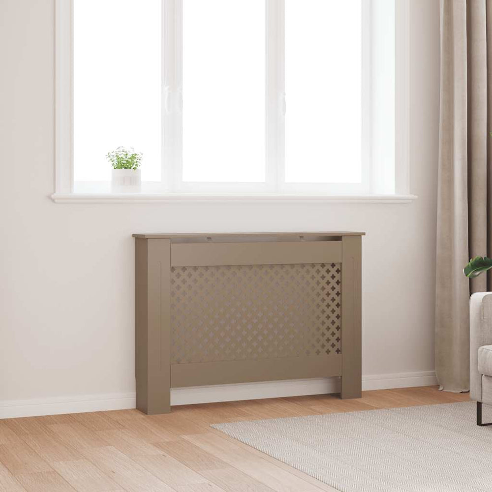 vidaXL Radiator Cover 112x19x81.5 cm MDF