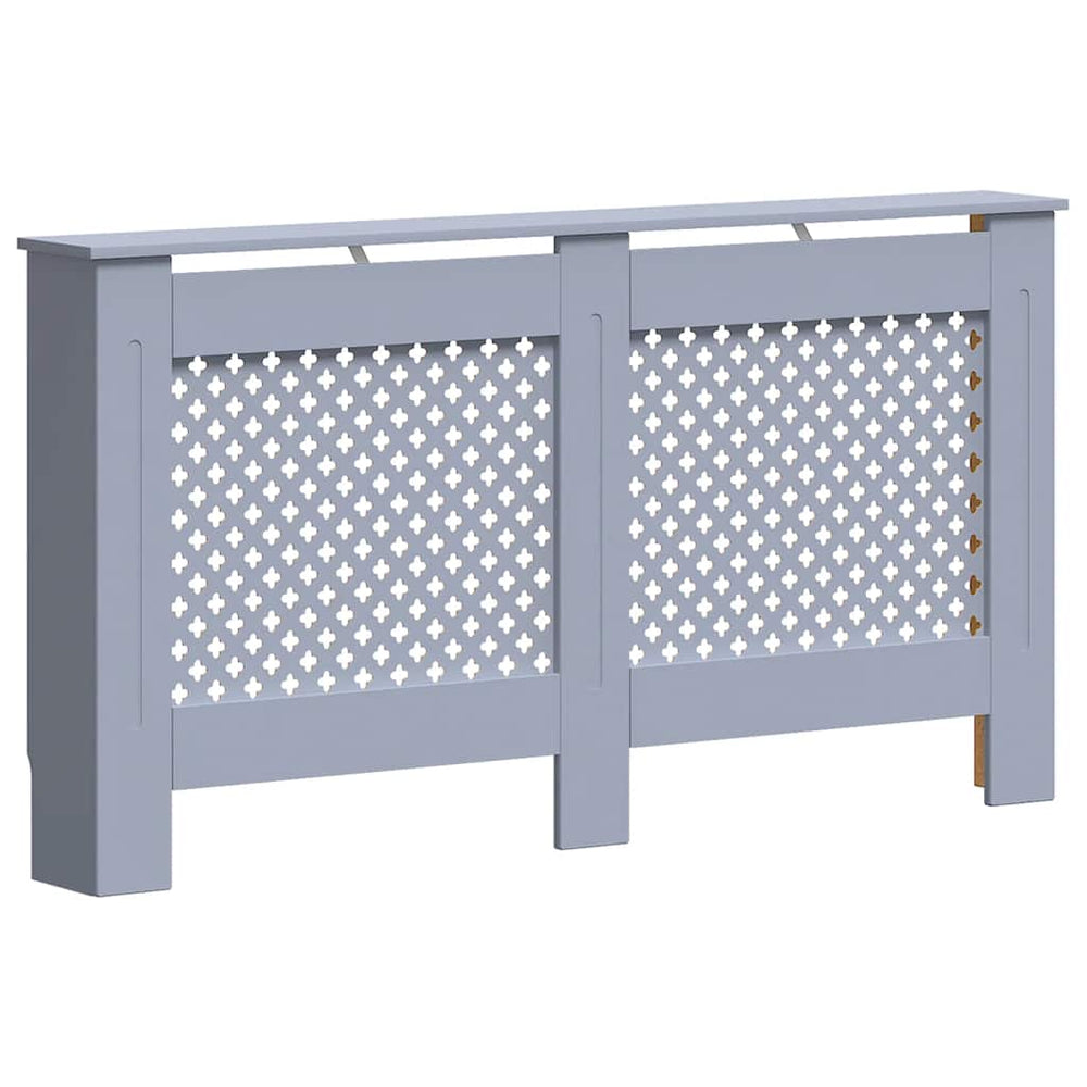 vidaXL Radiator Cover Anthracite 152x19x81.5 cm MDF