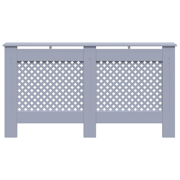 vidaXL Radiator Cover Anthracite 152x19x81.5 cm MDF