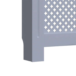 vidaXL Radiator Cover Anthracite 152x19x81.5 cm MDF