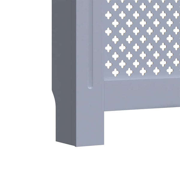 vidaXL Radiator Cover Anthracite 152x19x81.5 cm MDF