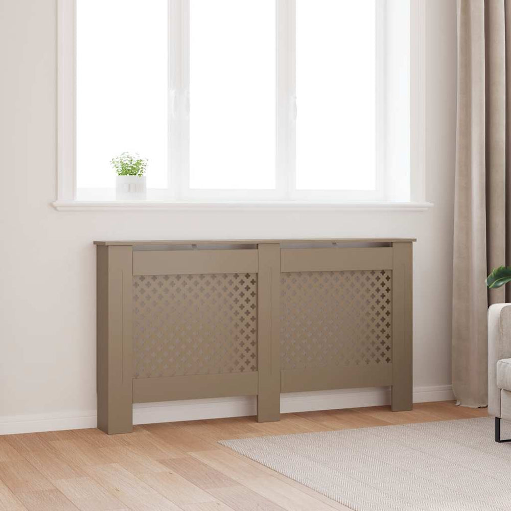 vidaXL Radiator Cover 152x19x81.5 cm MDF
