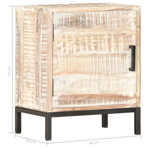 vidaXL Bedside Cabinet 40 x 30 x 50 cm Solid Acacia Wood