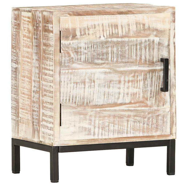 vidaXL Bedside Cabinet 40 x 30 x 50 cm Solid Acacia Wood
