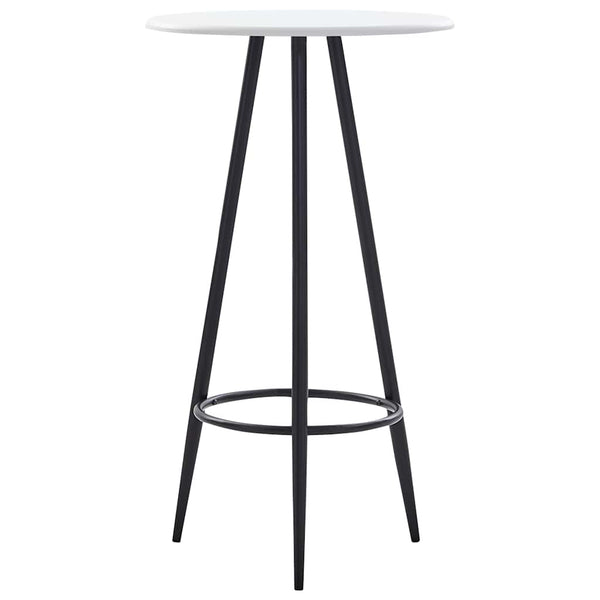 vidaXL 5-Piece Bar Set Plastic Black