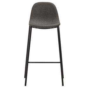vidaXL 3-Piece Bar Set Fabric Dark Grey