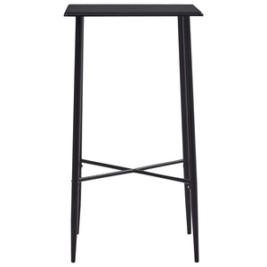vidaXL 5-Piece Bar Set Fabric Dark Grey