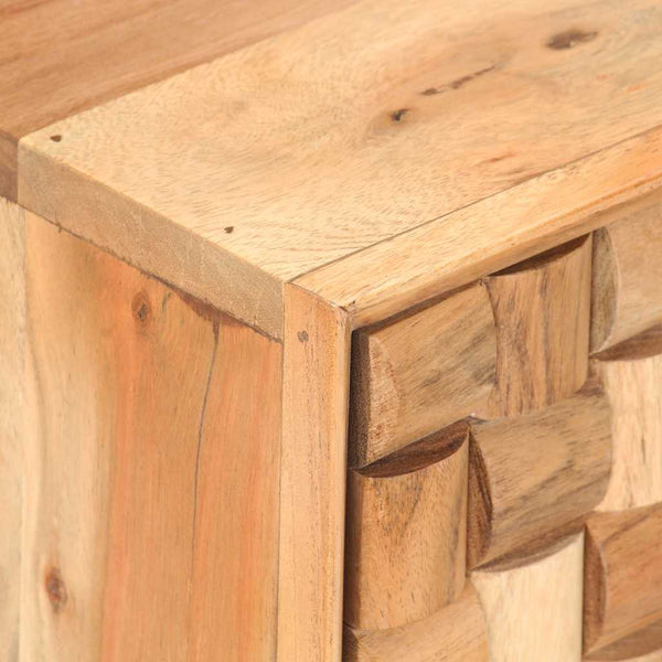 vidaXL TV Cabinet 100x30x40 cm Solid Acacia Wood