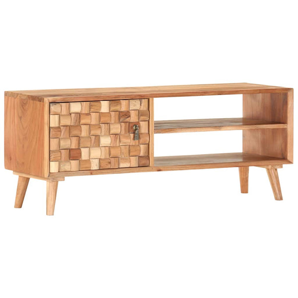 vidaXL TV Cabinet 100x30x40 cm Solid Acacia Wood