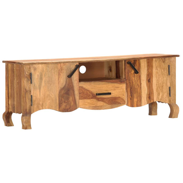 vidaXL TV Cabinet 115x30x42 cm Solid Wood