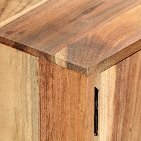 vidaXL TV Cabinet 118 x 30 x 45 cm Solid Acacia Wood