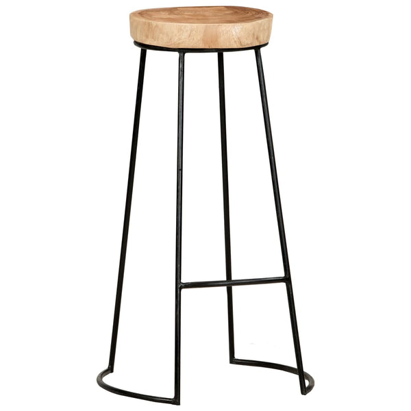 vidaXL Bar Stools 2 pcs. Solid Acacia Wood