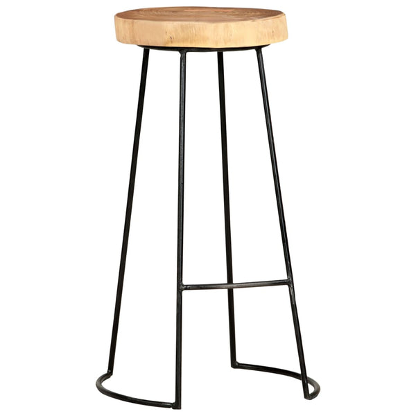 vidaXL Bar Stools 2 pcs. Solid Acacia Wood