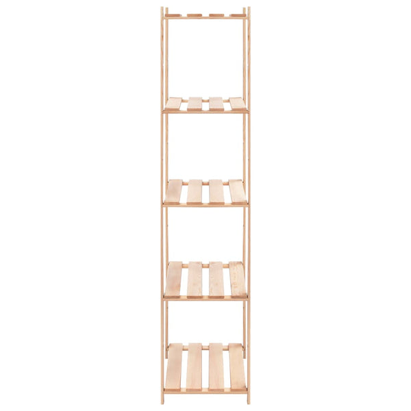 vidaXL Storage Shelves 5 Tiers 10 pcs. 80x38x170cm Solid Pine Wood 250kg