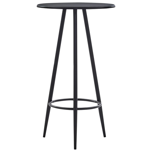 vidaXL 3-Piece Bar Set Fabric Dark Grey