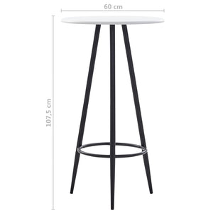 vidaXL 3-Piece Bar Set Fabric Dark Grey