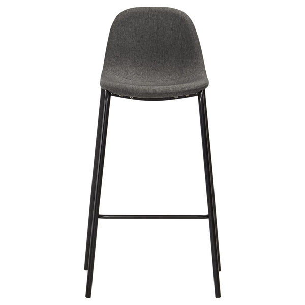 vidaXL 3-Piece Bar Set Fabric Dark Grey