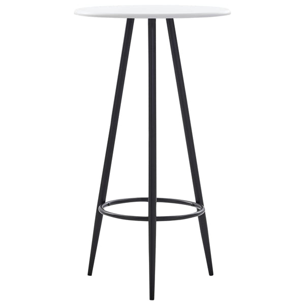 vidaXL 3-Piece Bar Set Fabric Black