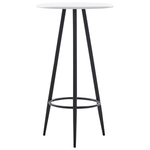 vidaXL 5-piece Bar Set Fabric Black