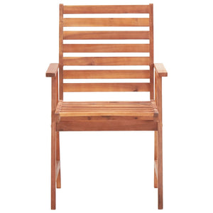 vidaXL Garden Chairs 6 pcs Solid Acacia Wood