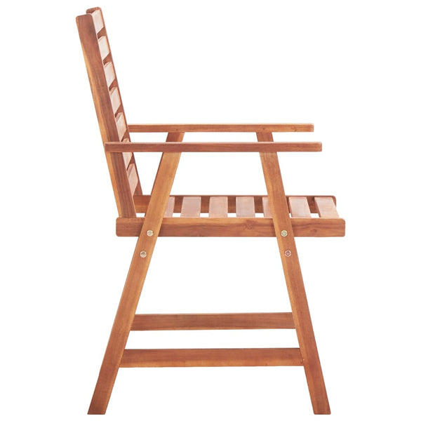 vidaXL Garden Chairs 6 pcs Solid Acacia Wood
