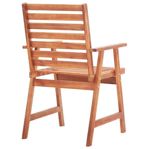 vidaXL Garden Chairs 6 pcs Solid Acacia Wood