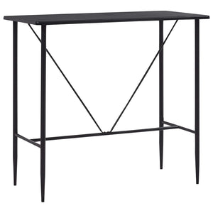 vidaXL 5-Piece Bar Set Fabric Dark Grey