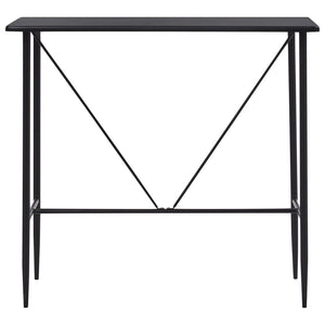 vidaXL 5-Piece Bar Set Fabric Dark Grey