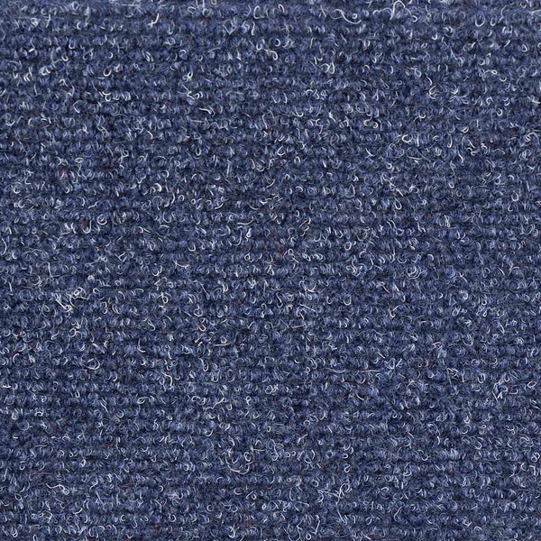 vidaXL Self-Adhesive Stair Mats 15 pcs. 65x21x4 cm Blue Rectangular Edge