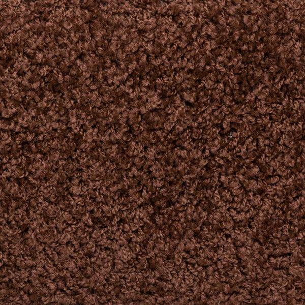vidaXL Stair Mats 15 pcs. 65x21x4 cm Brown Rectangular Edge
