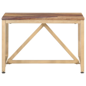 vidaXL Side Table 60x60x40 cm Solid Wood