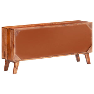 vidaXL Sideboard Grey 120x30x55 cm Solid Wood