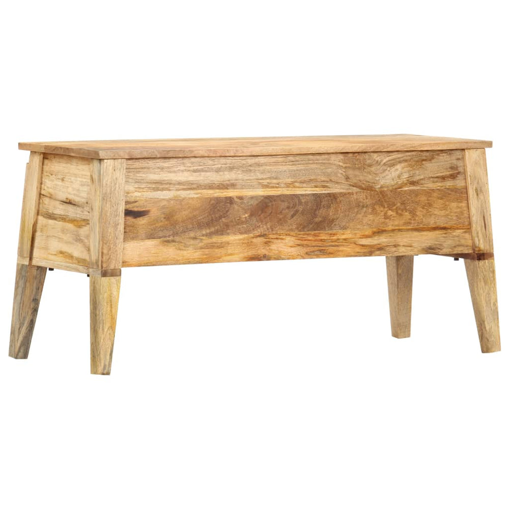 vidaXL Storage Chest 99 x 35 x 48 cm Solid Mango Wood