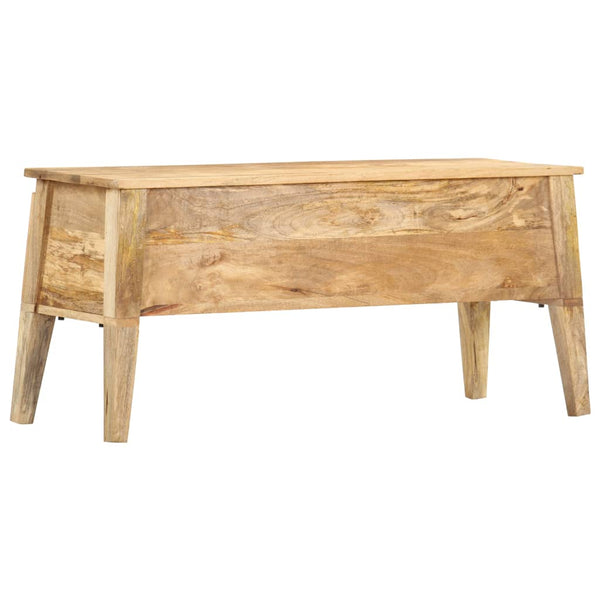 vidaXL Storage Chest 99 x 35 x 48 cm Solid Mango Wood