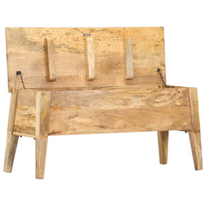 vidaXL Storage Chest 99 x 35 x 48 cm Solid Mango Wood